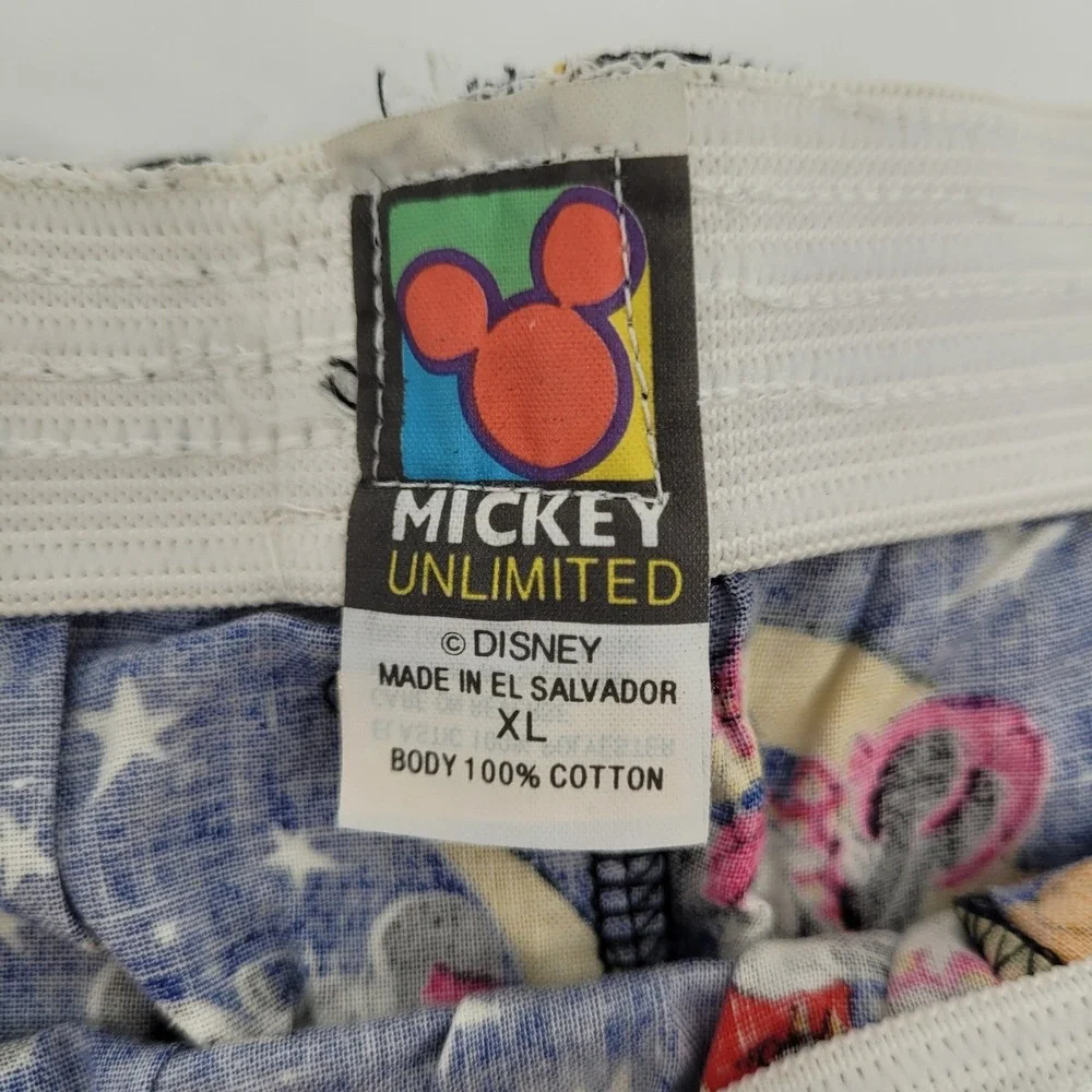 Disney Mickey Unlimited XL Boxer Shorts Men's Blue Minnie Mouse Paper Moon‎